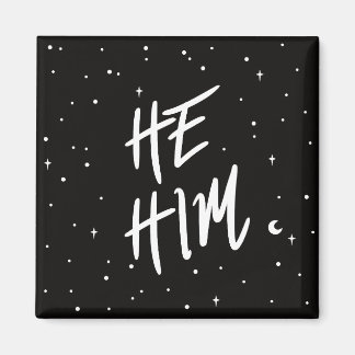 Aimant Étoiles Il/Lui Pronounes