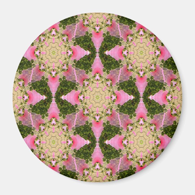 Aimant Étoiles roses... (Devant)