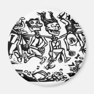 Aimant "Étrangleur Calaveras" circa le MEXIQUE 1942
