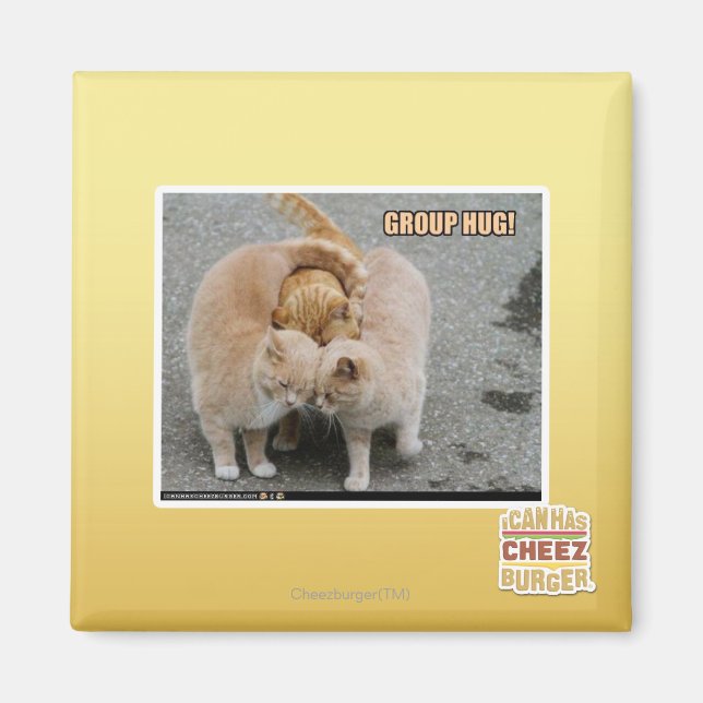 Aimant étreinte de groupe (Devant)