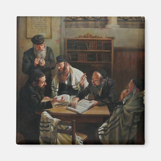 Aimant Étude de la Torah (Devant)