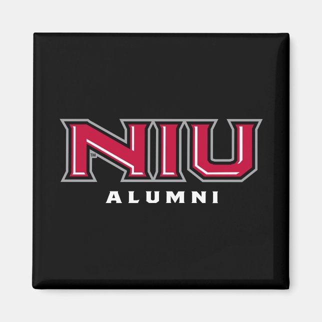 Aimant Étudiant du NIU (Devant)