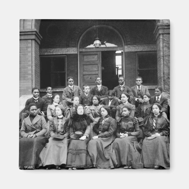 Aimant Étudiants de l'Université Fisk : 1899 (Devant)