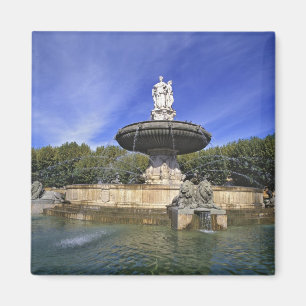 Aimant Europe, France, Aix-en-Provence. Fontaine