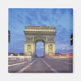 Aimant Europe, France, Paris. Arc de Triomphe vu