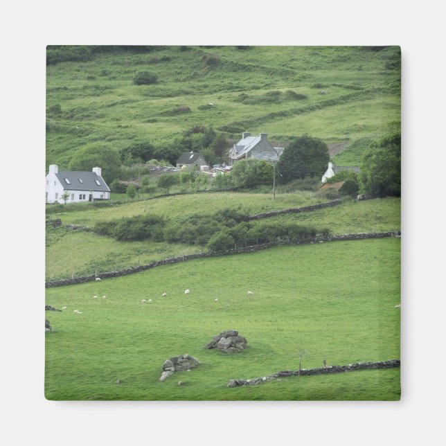 Aimant Europe, Irlande, comté de Kerry, Anneau de Kerry. (Devant)