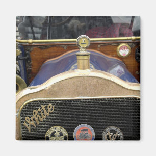 Aimant Europe, Irlande, Dublin. Auto vintage, Blanc 2