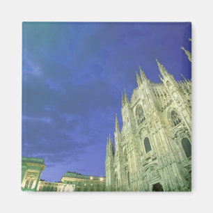 Aimant Europe, Italie, Lombardie, Milan. Le Duomo,