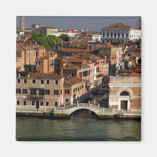 Aimant Europe, Italie, Venise. Vues du canal. UNESCO