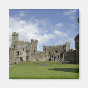 Aimant Europe, Pays de Galles, Caernarfon. Château de Cae