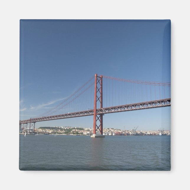 Aimant Europe, Portugal, Lisbonne aka Lisboa). Ponte (Devant)