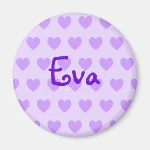 Aimant Eva en violet