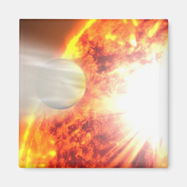 Aimant Evaporation de l'atmosphère de Hd 189733b (Devant)