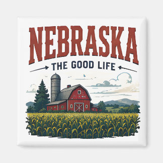 Aimant Évasion au cœur du Nebraska