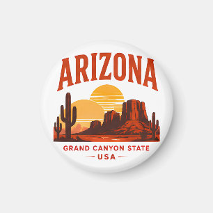 Aimant Évasion du canyon du désert de l'Arizona