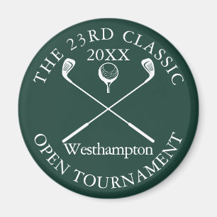Aimant Événement classique de tournoi de golf Émeraude ve
