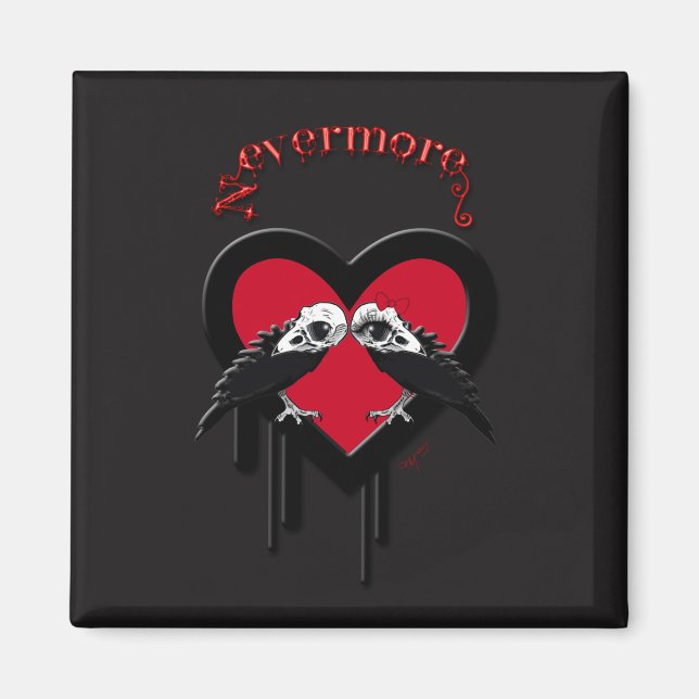 Aimant Evermore (rouge) (Devant)