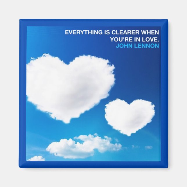 AIMANT EVERYTHING IS CLEARER WHEN YOU'RE IN LOVE (Devant)