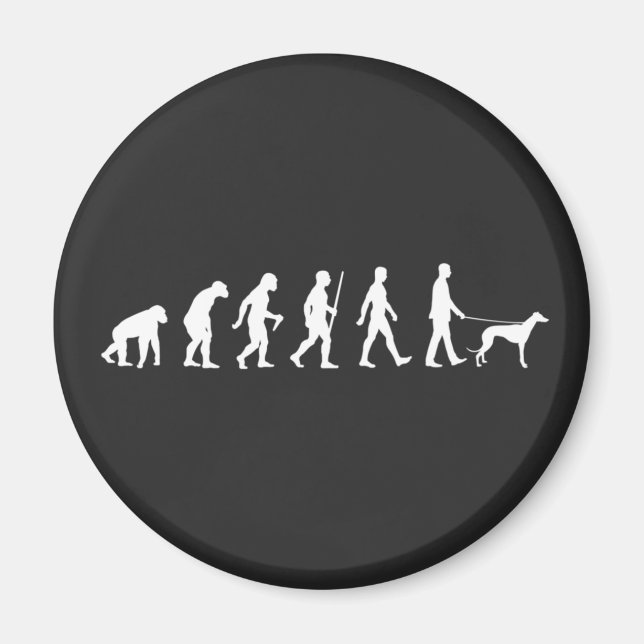 Aimant Évolution vers le propriétaire Greyhound (Devant)