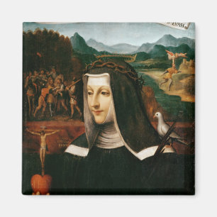 Aimant Ex Voto dédié à Sainte Catherine de Sienne