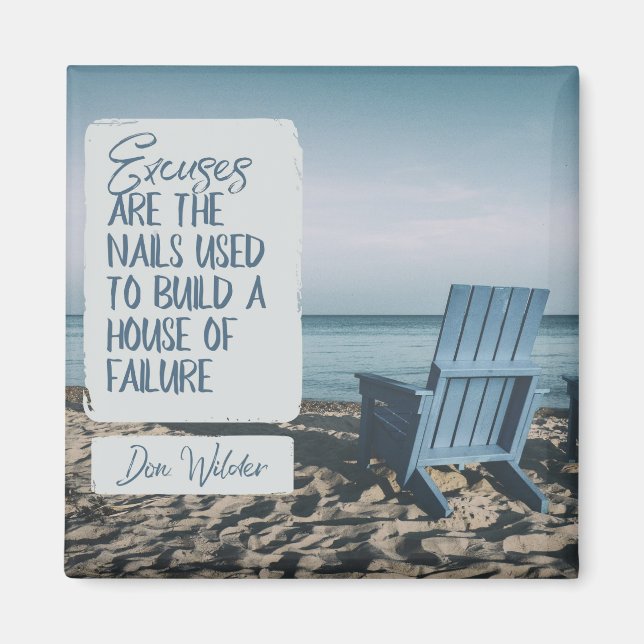 Aimant Excuses (Devant)