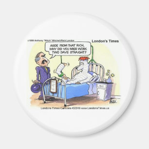 Aimant Excusez-moi de Mlle Travail Drôle Tee - shirt Cart