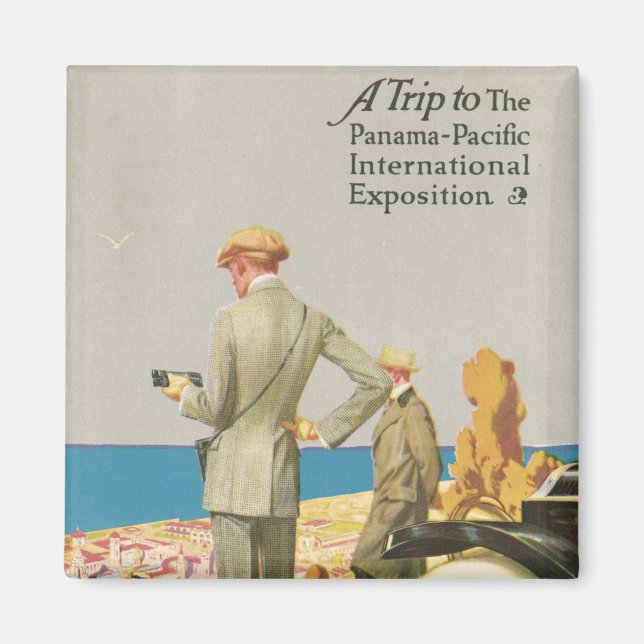 Aimant Exposition Pacifique du Panama (Devant)