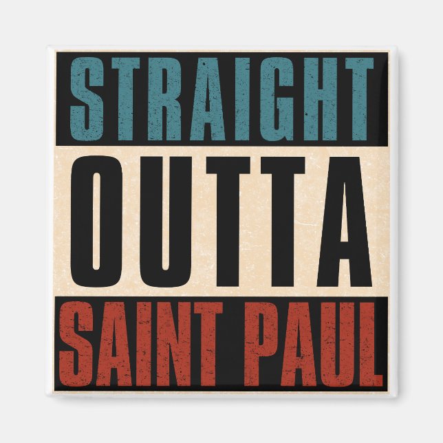 Aimant Extérieur droit Saint Paul Minnesota MN (Devant)