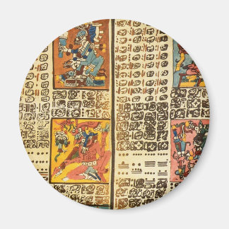 Aimant Extraits du Codex Mayan Dresden