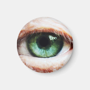 Aimant Eyeball effrayant & Halloween Oeil Vert /Zombie éf