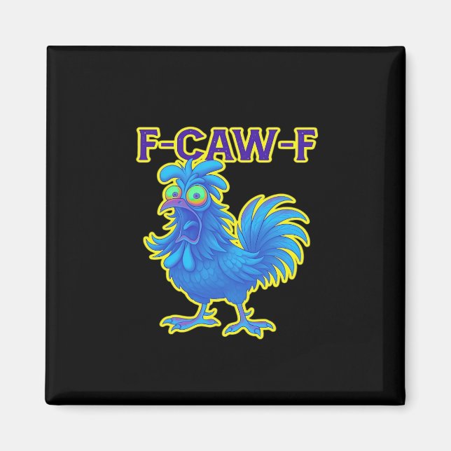 Aimant F-Caw-F Chicken Classic Creative Casual (Devant)