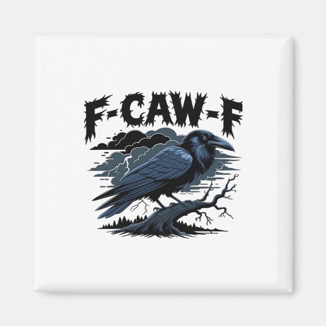Aimant F-Caw-F Classique Cool Unique (Devant)
