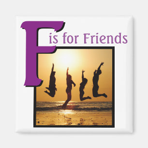 Aimant F pour des amis