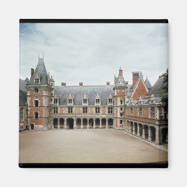 Aimant Façade de la Louis XII Wing, 1498-1503 (Devant)