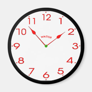 Aimant face_01 de l'horloge