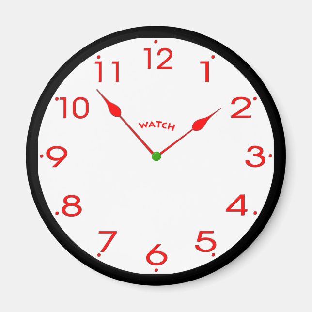 Aimant face_01 de l'horloge (Devant)