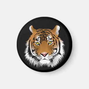 Aimant Face Tigre