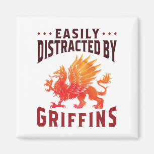 Aimant Facilement distrait par Griffins Cool Imaginaire L
