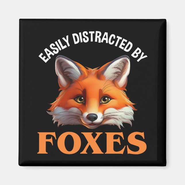 Aimant Facilement Distrait Par Les Renards (Devant)