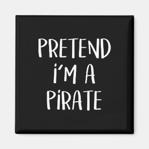 Aimant Faire semblant d'être un costume de pirate Fun Hal