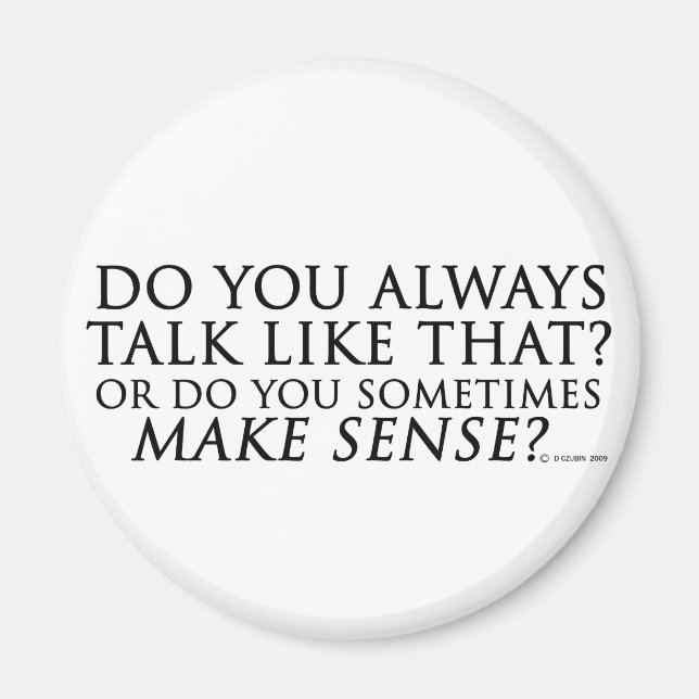 Aimant Faire sens (Devant)