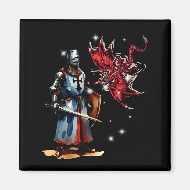 Aimant Fairy Tale Knight Children's Knight Armor Fairy Ta (Devant)