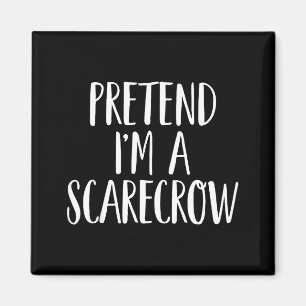 Aimant Faisons comme si j'étais Scarecrow Family Women Ar