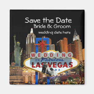 Aimant Faites gagner la date Las Vegas épousant l'aimant