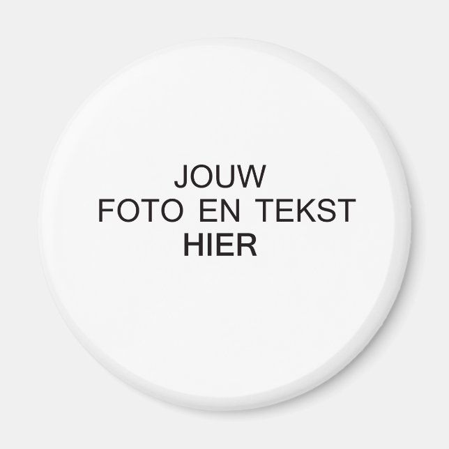 Aimant Faites-le vous-même (Devant)