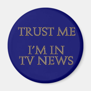 Aimant Faites-moi confiance, je suis à TV News