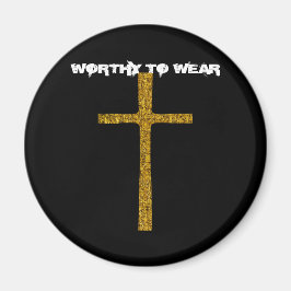 Aimant Faith Cross Gold - À Porter