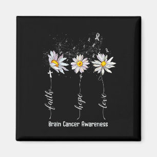 Aimant Faith Hope Love Cerveau Cancer Sensibilisation Che