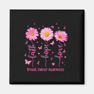 Aimant Faith Hope Love Pink Ribbon Cancer du sein Prix