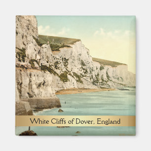 Aimant Falaises blanches de Douvres, Kent, Angleterre